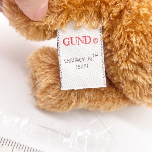 GUND Plush Bear Chauncy Junior 15221 with tags 7” - Picture 10 of 12